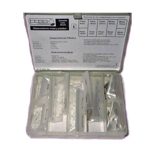 CEBEK ESTUCHES CON SURTIDOS DE COMPONENTES DISCRETOS