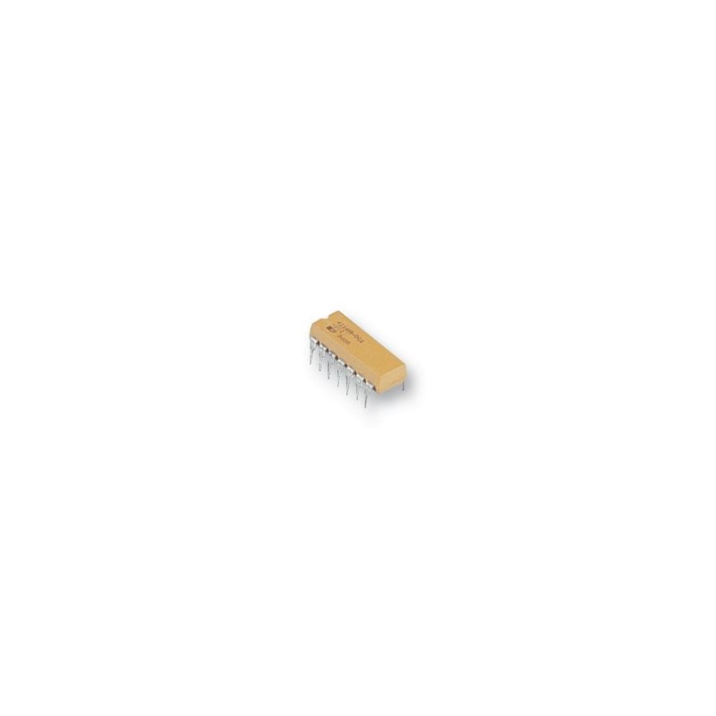BOURNS DIL 4116R001 RED RESISTOR ISOLATED
