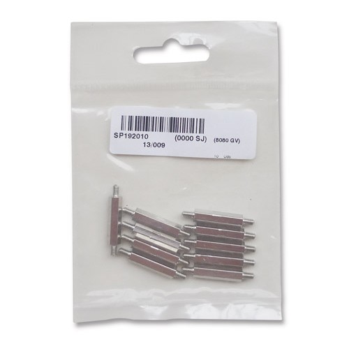 SEPARADORES METÁLICOS HEXAGONALES MACHO - MACHO M-3