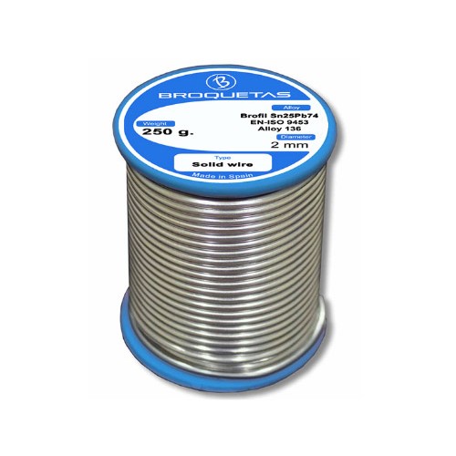 BROQUETAS BROFIL CARRETE ESTAÑO CON PLOMO