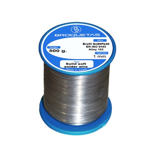 BROQUETAS BROFIL CARRETE ESTAÑO CON PLOMO