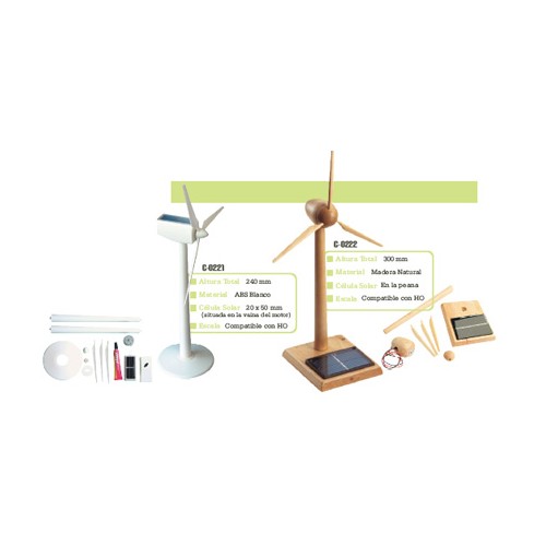 CEBEK AEROGENERADORES - MAQUETAS A ESCALA REAL PARA MONTAR