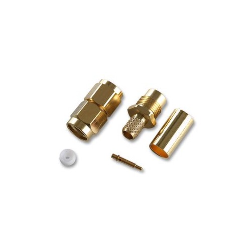 PLUG SMA STRAIGHT RG55 M/CRP