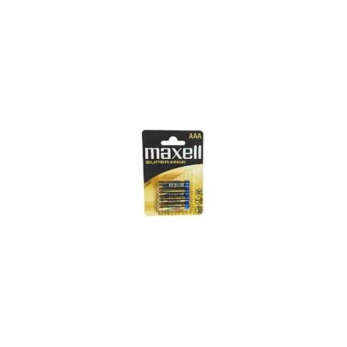 MAXELL PILAS ALCALINAS, 4 ud