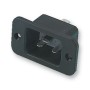 SCHURTER CONECTOR ALIMENTACIÓN MACHO SCHURTER CONECTOR ALIMENTACIÓN MACHO