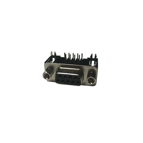 CONECTOR SUB-D ACODADO PARA C.I. (7,2 mm)