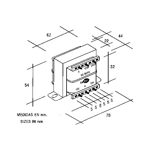 SABER TRANSFORMADORES SALIDA SIMETRICA