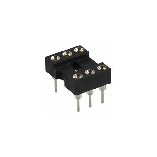 ZOCALO C.I. TORNEADO. Paso 2,54 mm