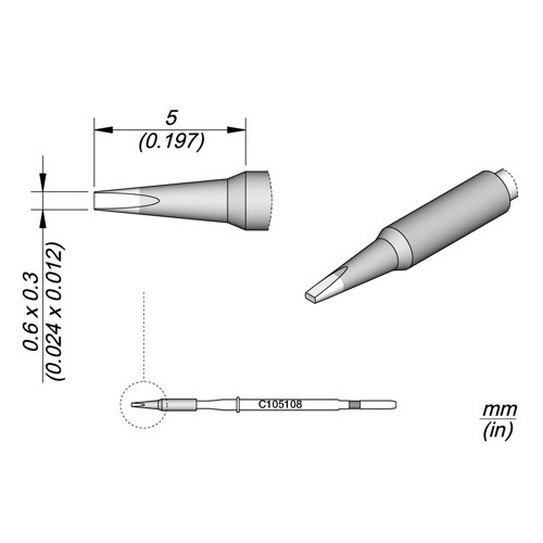 JBC CARTUCHO CÓNICO
