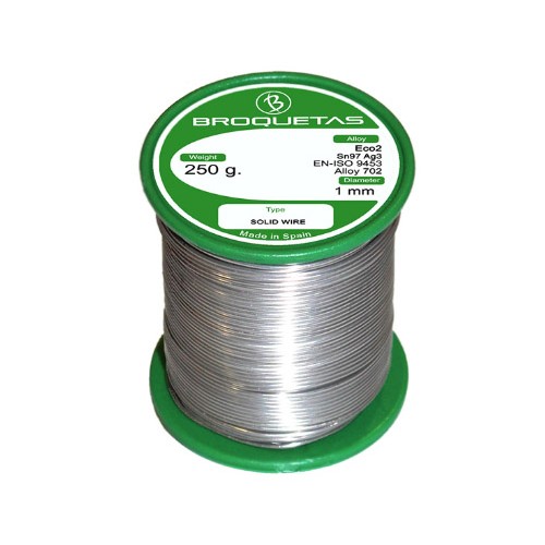 BROQUETAS CARRETE ESTAÑO SIN PLOMO ECO2