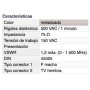 DH CONECTOR ADAPTADOR F MACHO A TV HEMBRA DH CONECTOR ADAPTADOR F MACHO A TV HEMBRA