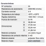 DH CONECTOR MACHO "D" SUB DH CONECTOR MACHO "D" SUB