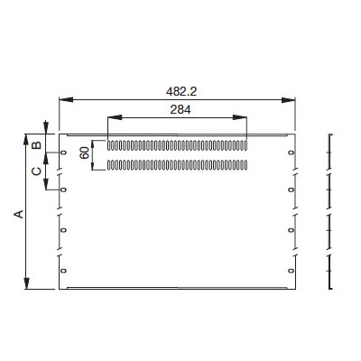 RETEX TAPA POSTERIOR 19' 9U EP