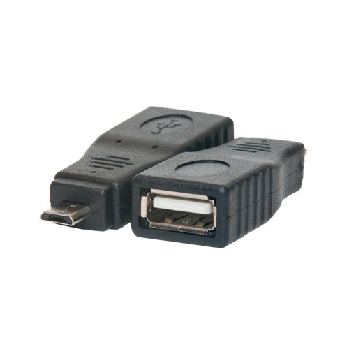 AVALVA ADAPTADOR USB HEMBRA-A A MICRO-USB MACHO-B 5C OTG