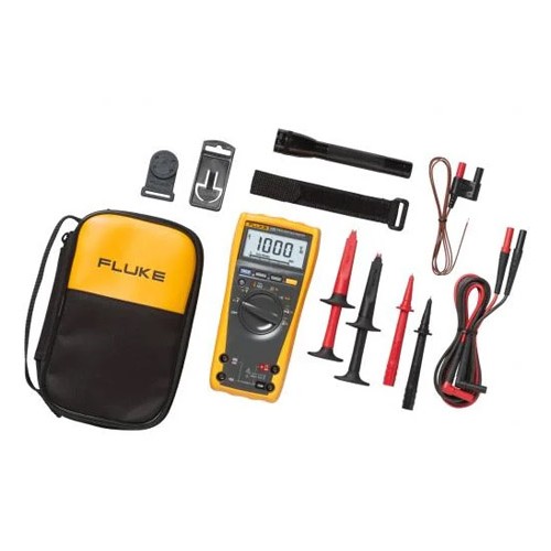 FLUKE KIT MULTÍMETRO 179 + SONDAS DE PRUEBA + LINTERNA MAGLIGHT