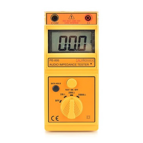 PROMAX MEDIDOR DE IMPEDANCIAS DE AUDIO