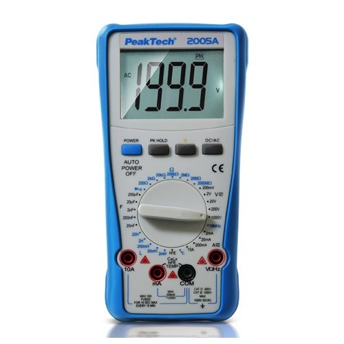 PEAKTECH MULTÍMETRO DIGITAL