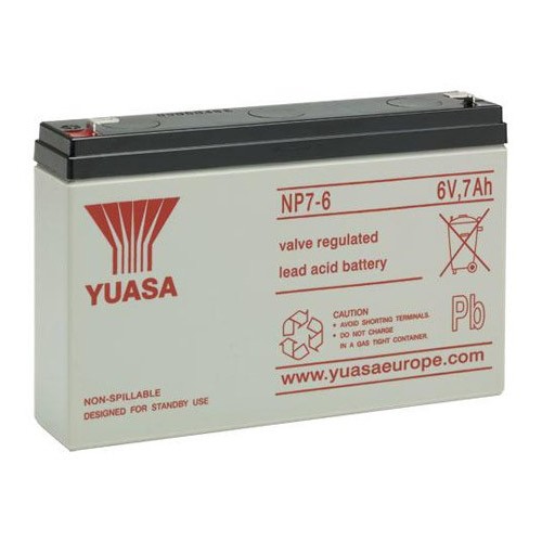 YUASA BATERÍA DE PLOMO HERMÉTICO