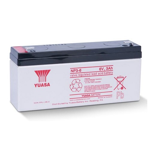 YUASA BATERÍA DE PLOMO HERMÉTICO