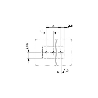 PHOENIX BORNE PARA PLACA DE CIRCUITO IMPRESO