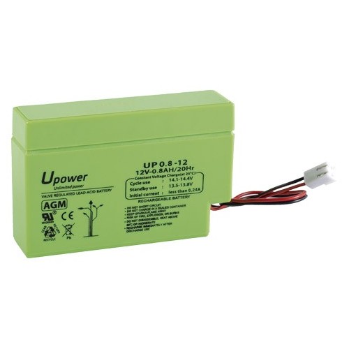UPOWER BATERÍA DE PLOMO-ÁCIDO AGM MONOBLOCK CON VÁLVULA REGULADORA