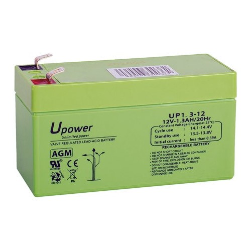UPOWER BATERÍA DE PLOMO-ÁCIDO AGM MONOBLOCK CON VÁLVULA REGULADORA