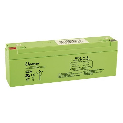 UPOWER BATERÍA DE PLOMO-ÁCIDO AGM MONOBLOCK CON VÁLVULA REGULADORA