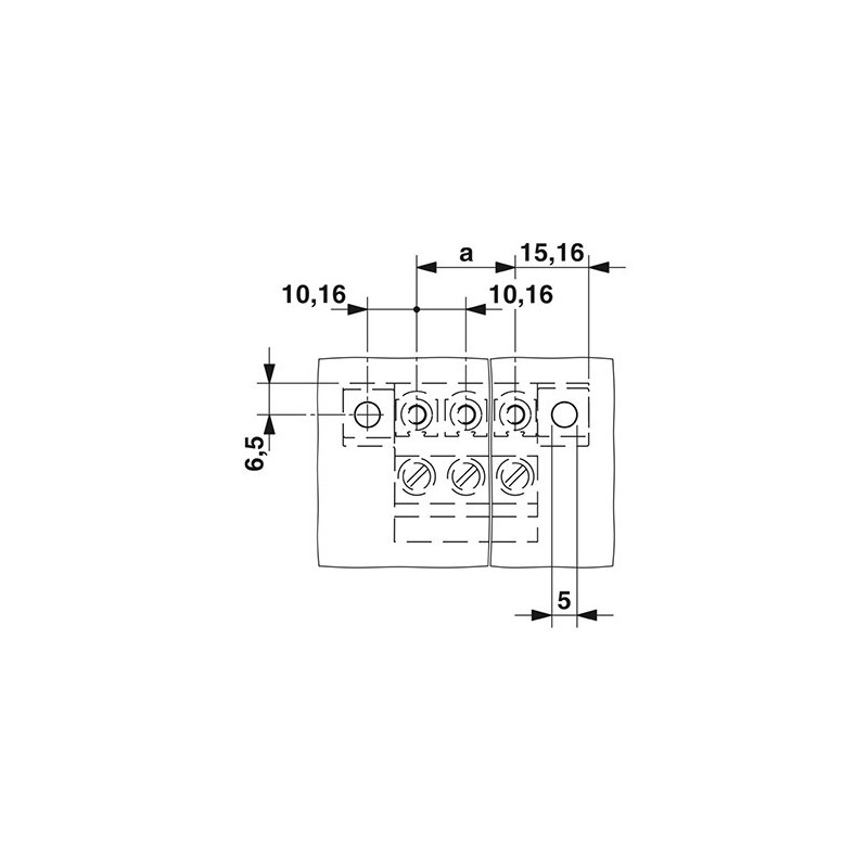 PHOENIX CONECTOR PARA PLACA DE CIRCUITO IMPRESO