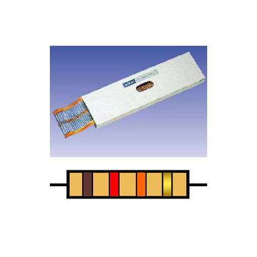RESISTENCIA 1/4W 5%, 5000 ud