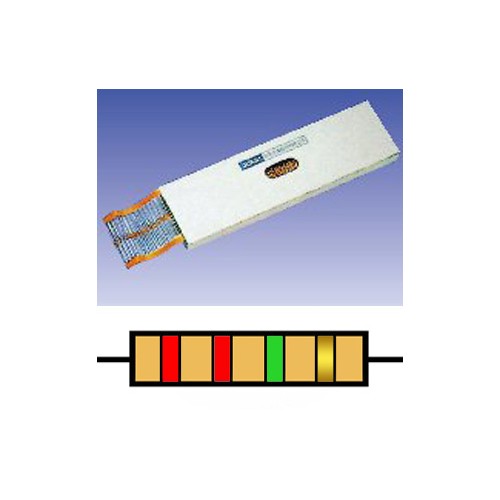 RESISTENCIA 1/4W 5%, 5000 ud