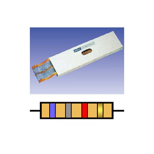 RESISTENCIA 1/4W 5%, 5000 ud