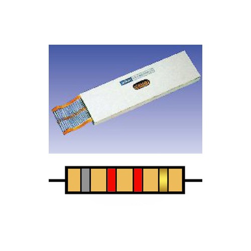 RESISTENCIA 1/4W 5%, 5000 ud